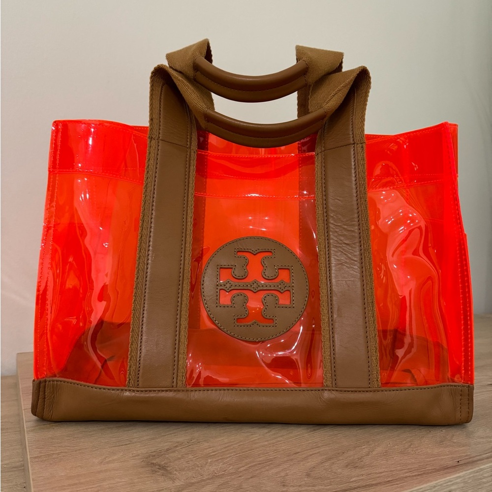 Orange Tory Burch bag